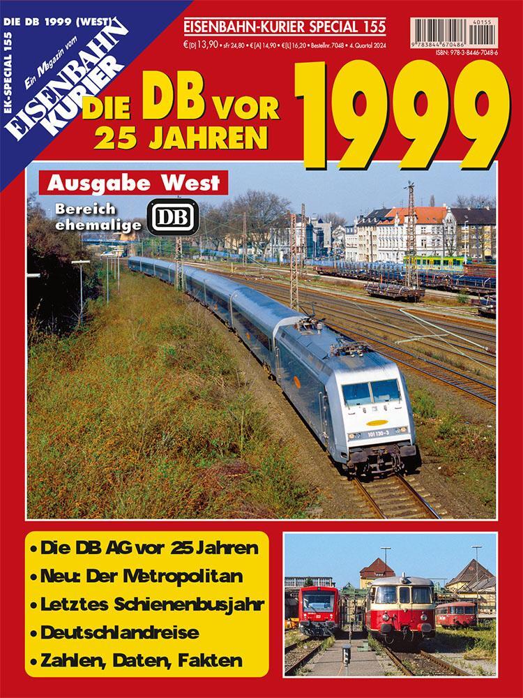 Cover: 9783844670486 | Die DB vor 25 Jahren - 1999 Ausgabe West | Broschüre | 98 S. | Deutsch