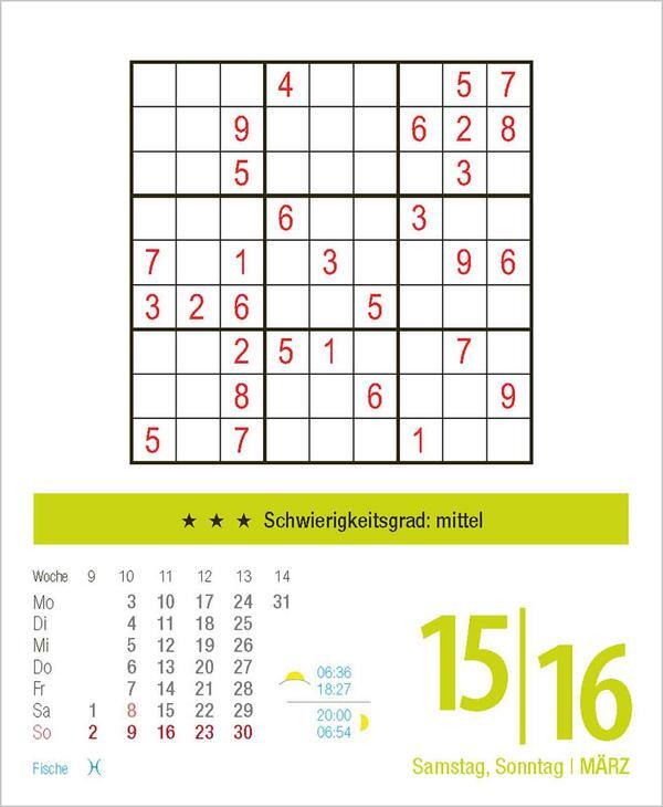 Bild: 9783731877370 | Sudoku 2025 | Verlag Korsch | Kalender | 328 S. | Deutsch | 2025