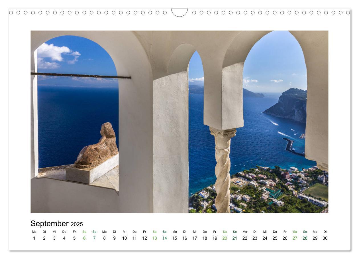 Bild: 9783435458004 | Sehnsuchtsinseln Capri und Ischia (Wandkalender 2025 DIN A3 quer),...