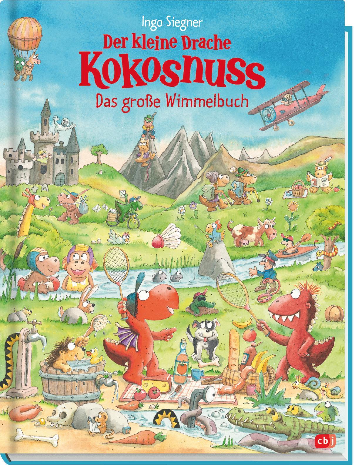 Bild: 9783570177556 | Der kleine Drache Kokosnuss - Das große Wimmelbuch | Ingo Siegner