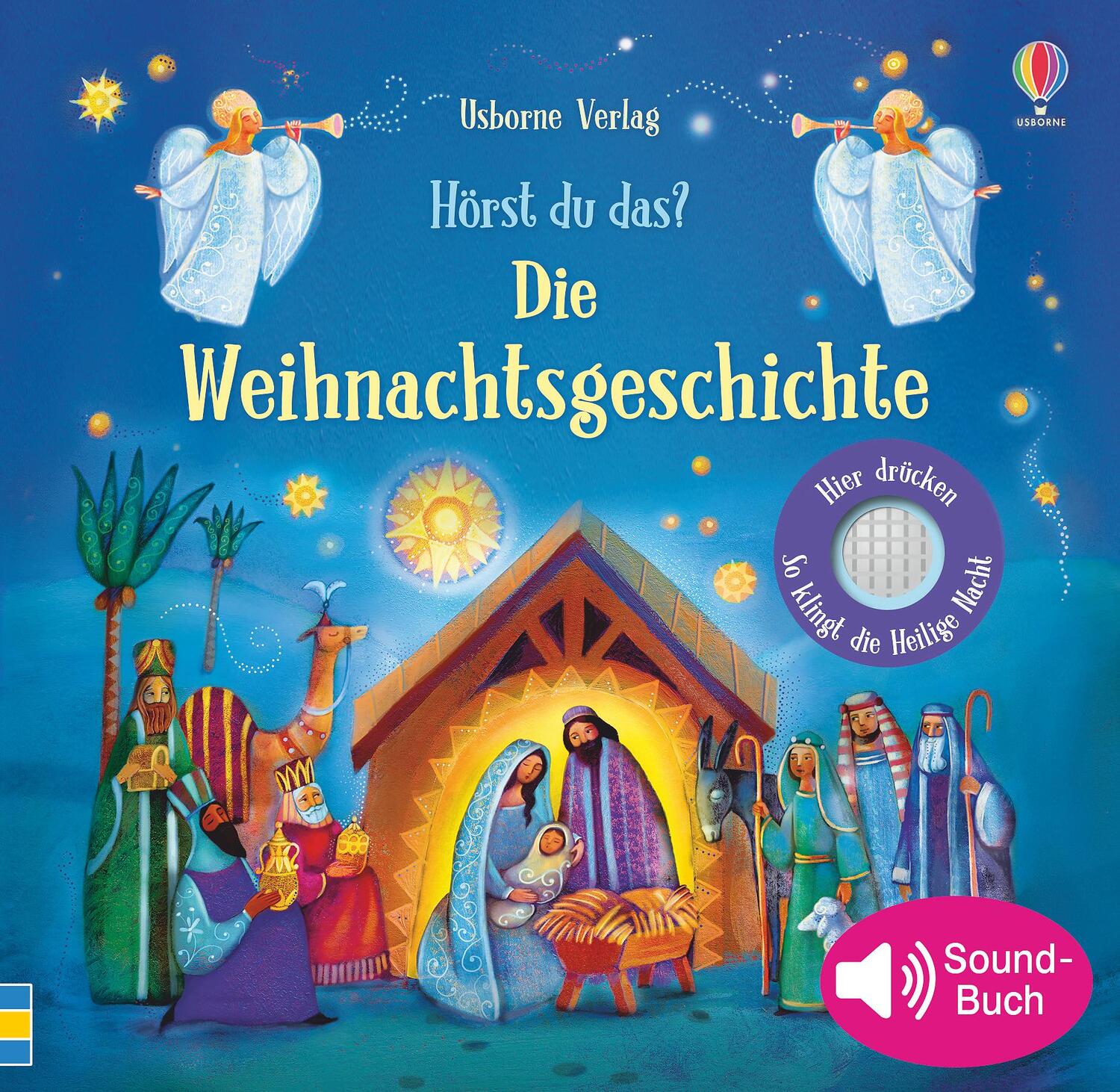 Cover: 9781789413007 | Hörst du das? Die Weihnachtsgeschichte | Felicity Brooks | Buch | 2020