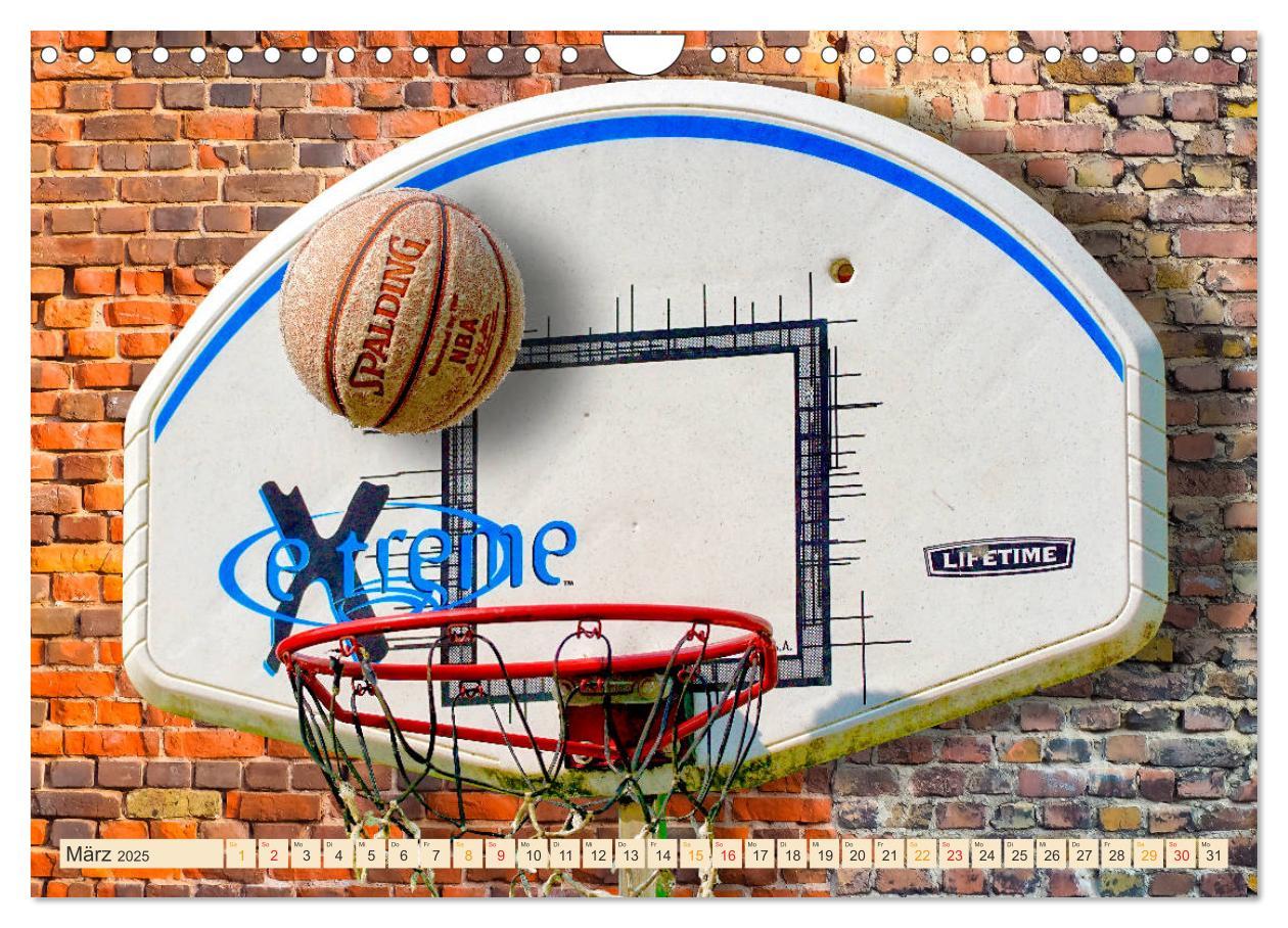 Bild: 9783435381975 | Basketball - so cool (Wandkalender 2025 DIN A4 quer), CALVENDO...