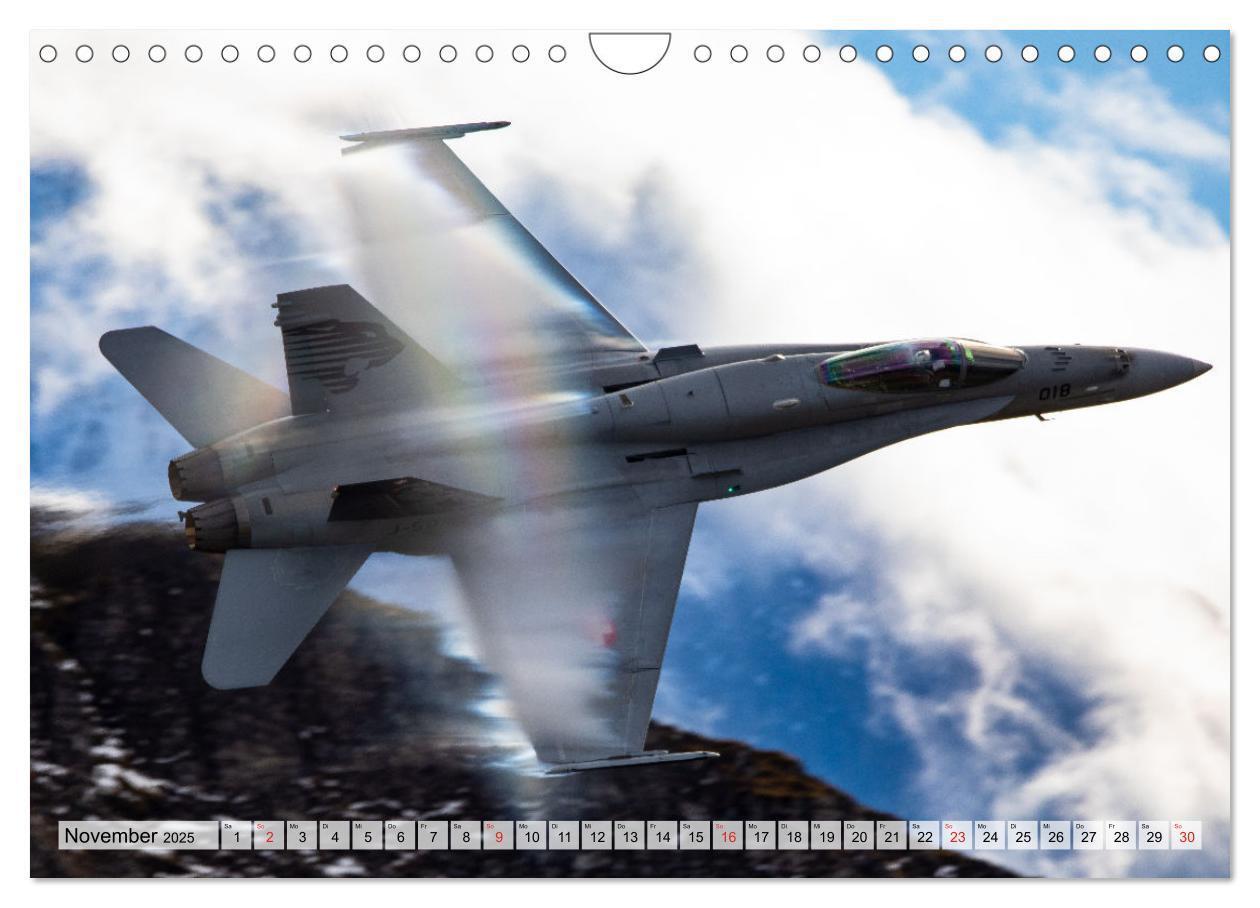 Bild: 9783435177301 | Militärjets aus aller Welt (Wandkalender 2025 DIN A4 quer),...