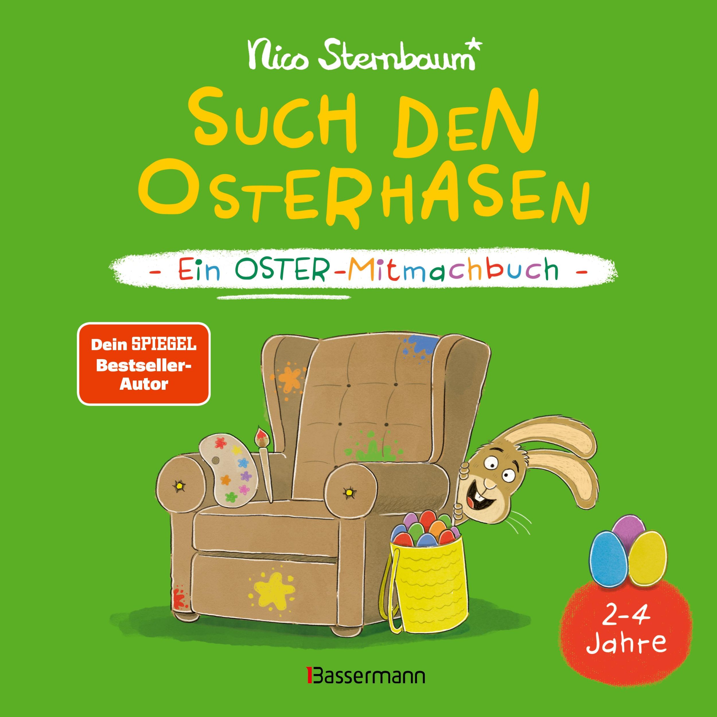 Cover: 9783809449706 | Such den Osterhasen. Ein Oster-Mitmachbuch. Zum Schütteln,...