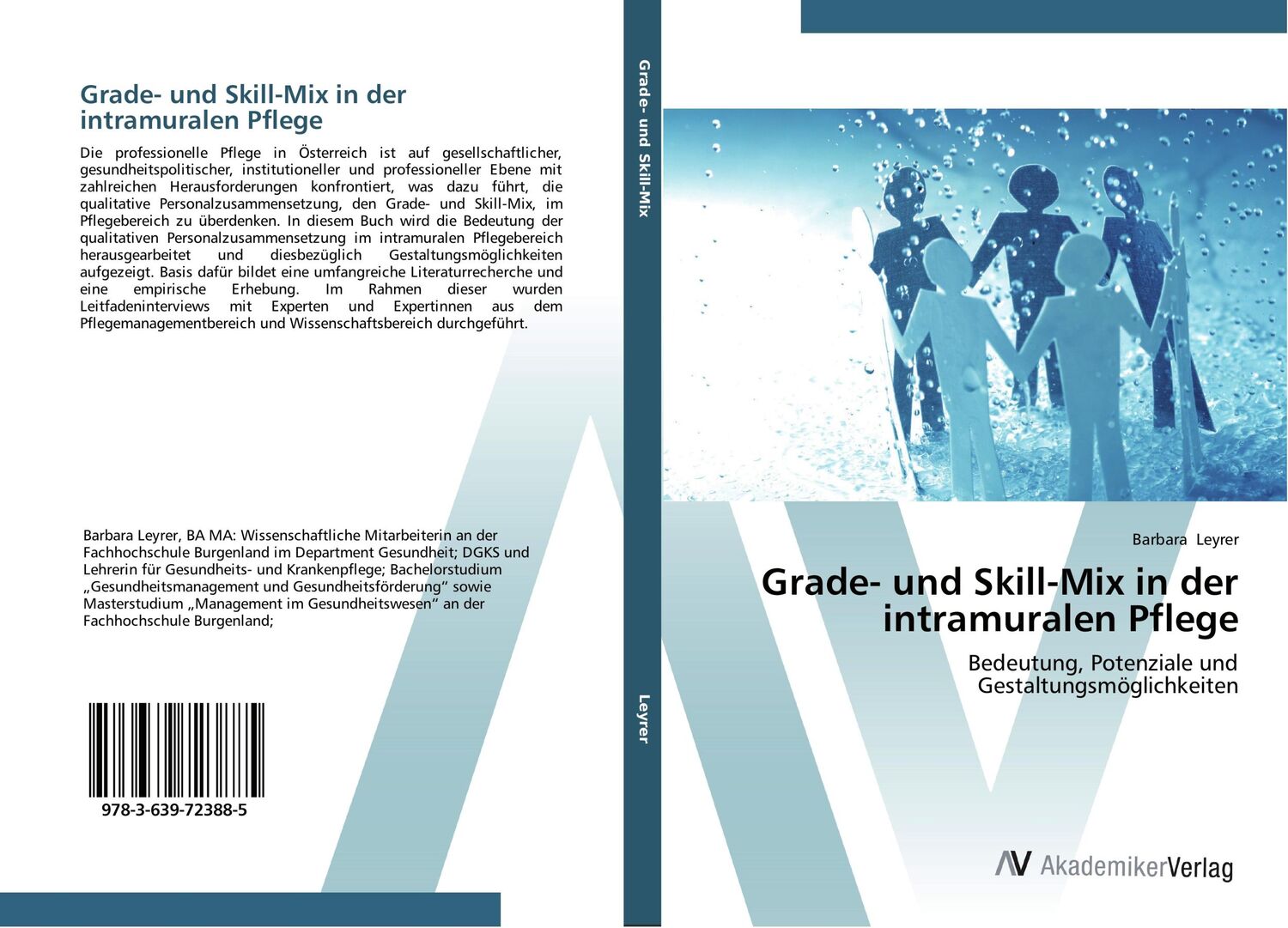 Cover: 9783639723885 | Grade- und Skill-Mix in der intramuralen Pflege | Barbara Leyrer