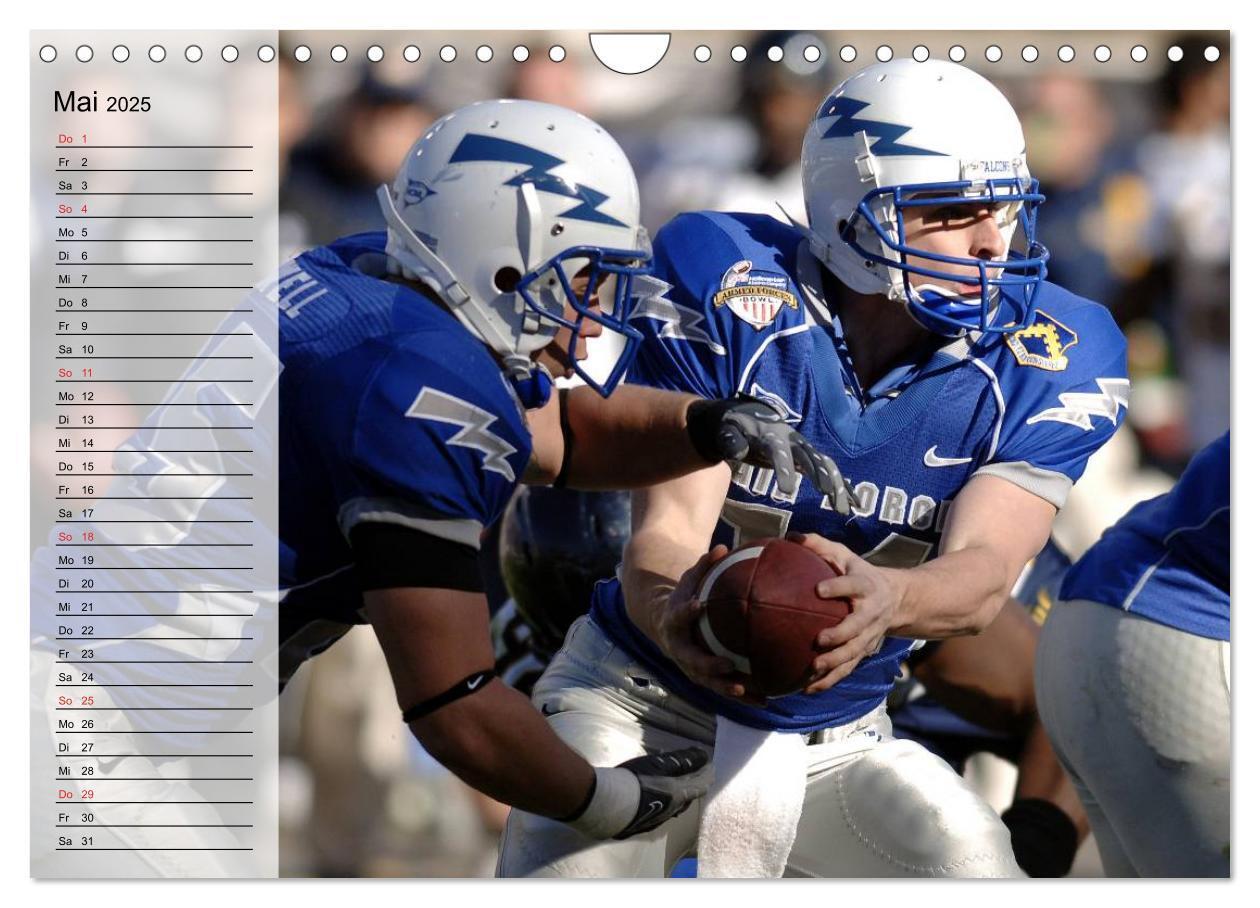 Bild: 9783435552221 | Sport. American Football (Wandkalender 2025 DIN A4 quer), CALVENDO...