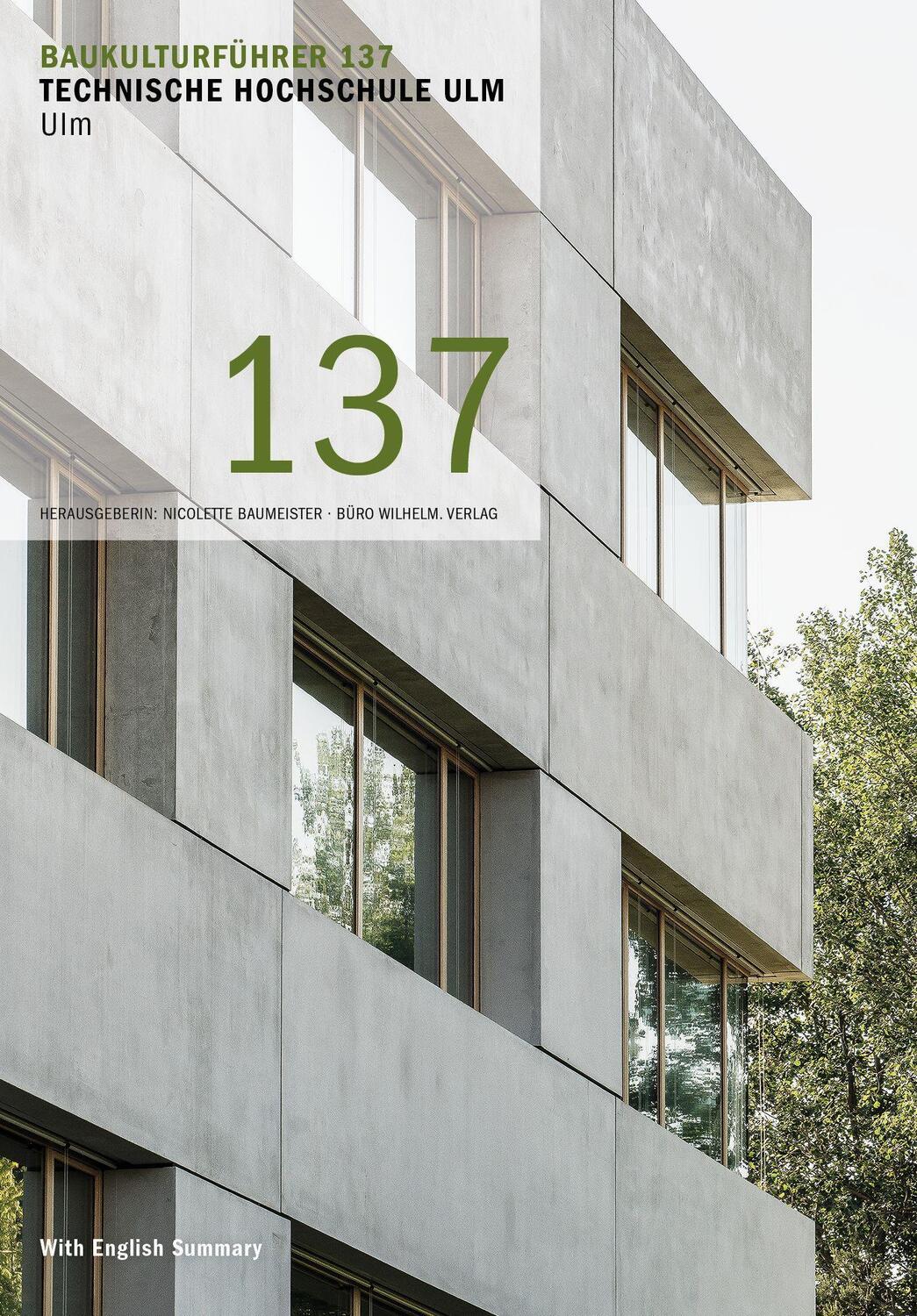 Cover: 9783948137663 | Baukulturführer 137 - Technische Hochschule Ulm | SPREEN ARCHITEKTEN