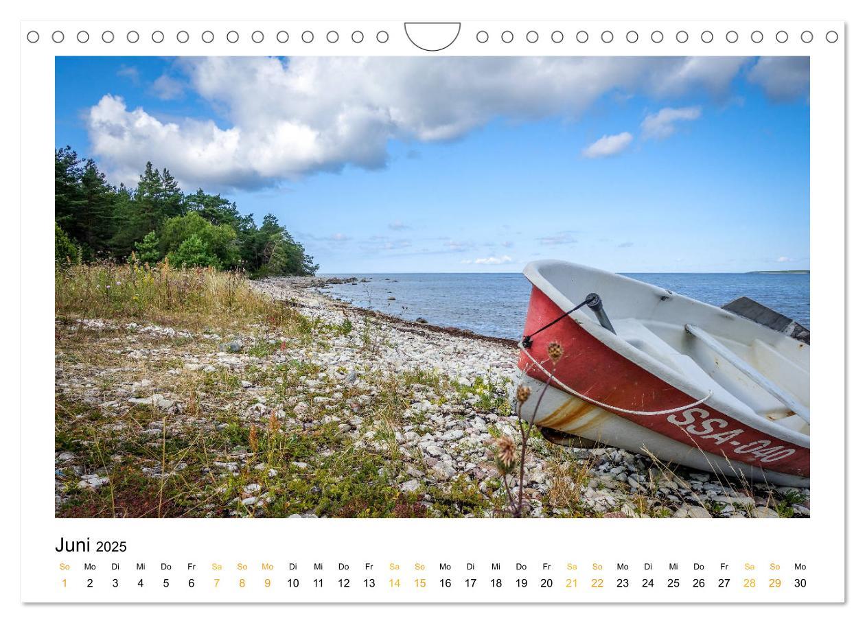 Bild: 9783435152896 | Fernweh Ostsee (Wandkalender 2025 DIN A4 quer), CALVENDO...