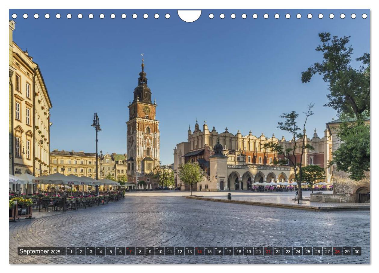 Bild: 9783435594450 | Ein Wochenende in Krakau (Wandkalender 2025 DIN A4 quer), CALVENDO...