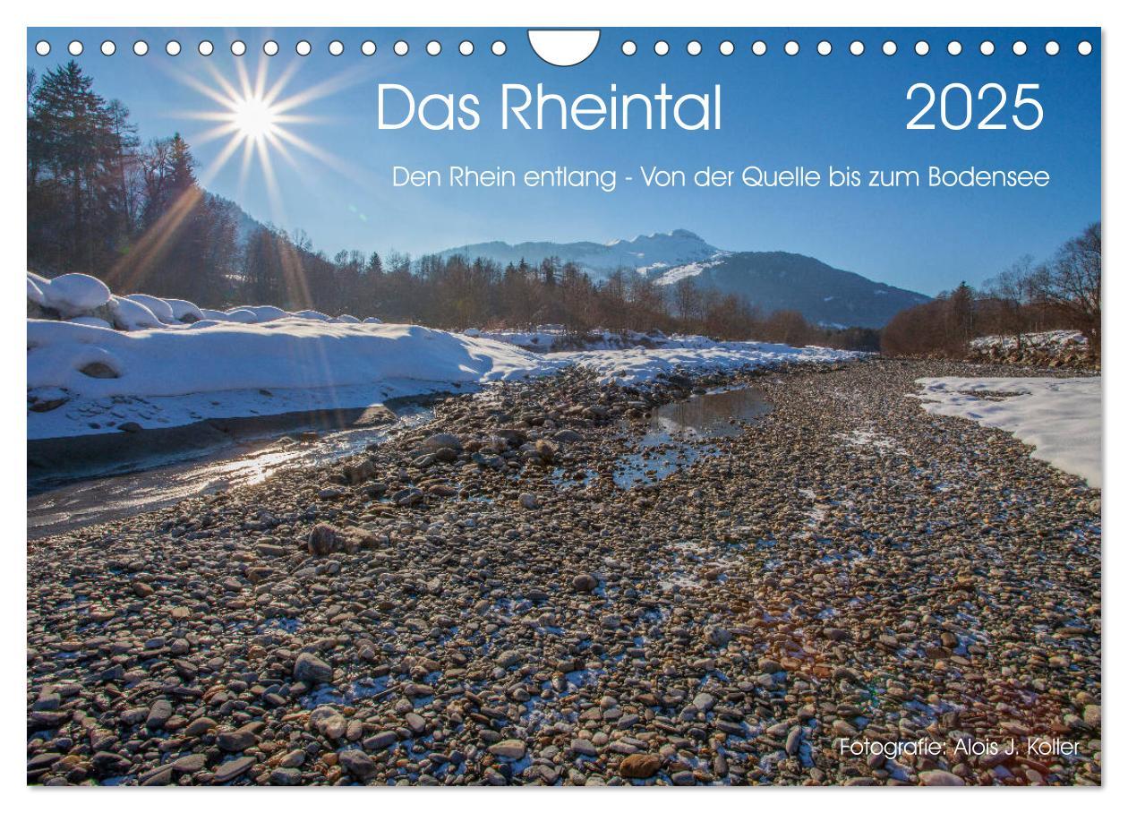 Cover: 9783435415090 | Das Rheintal 2025 (Wandkalender 2025 DIN A4 quer), CALVENDO...