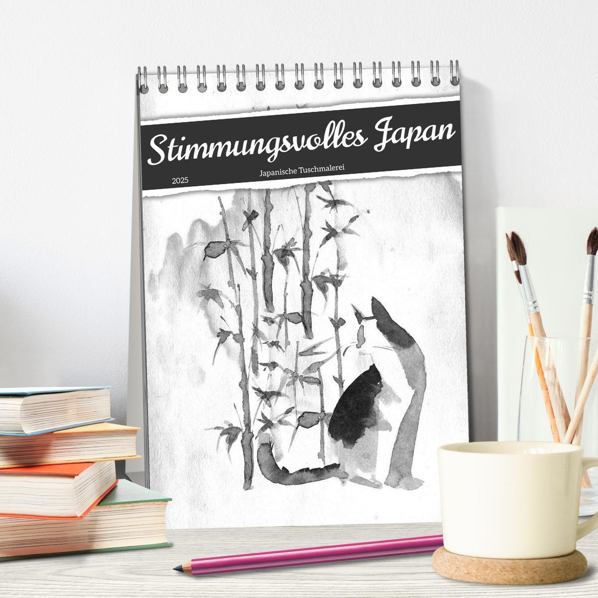 Bild: 9783435893447 | Stimmungsvolles Japan (Tischkalender 2025 DIN A5 hoch), CALVENDO...