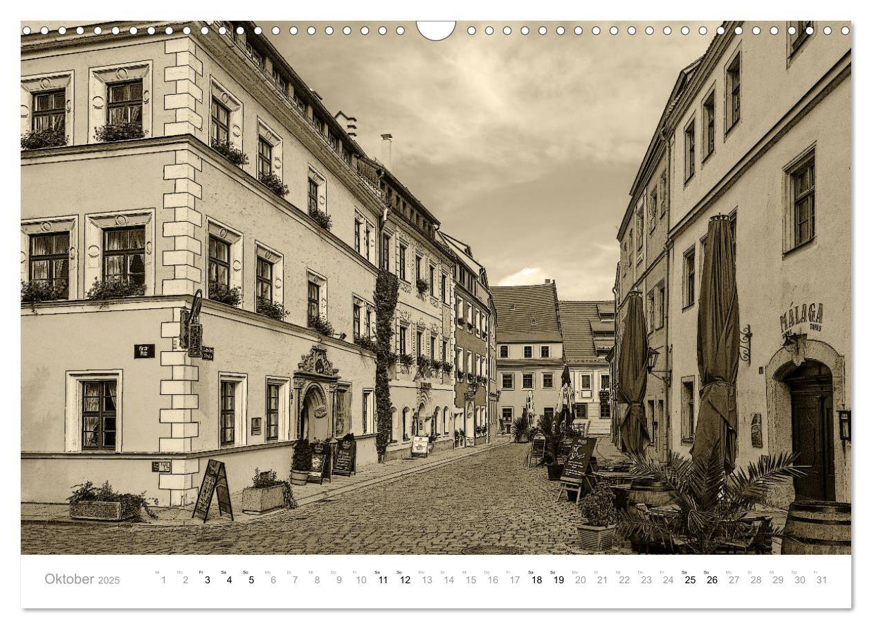 Bild: 9783435244423 | Nostalgiekalender Pirna (Wandkalender 2025 DIN A3 quer), CALVENDO...