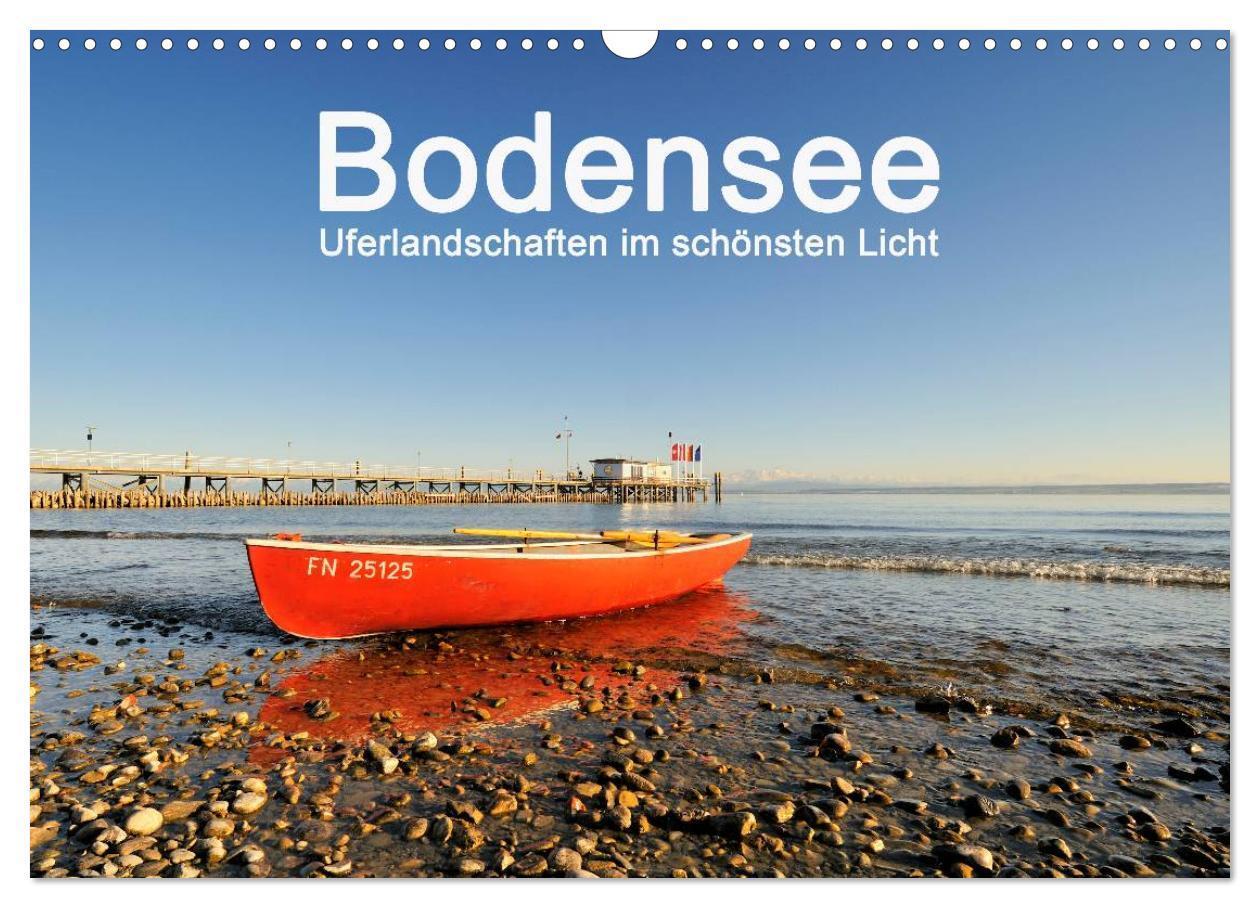 Cover: 9783435783564 | Bodensee - Uferlandschaften im schönsten Licht 2025 (Wandkalender...