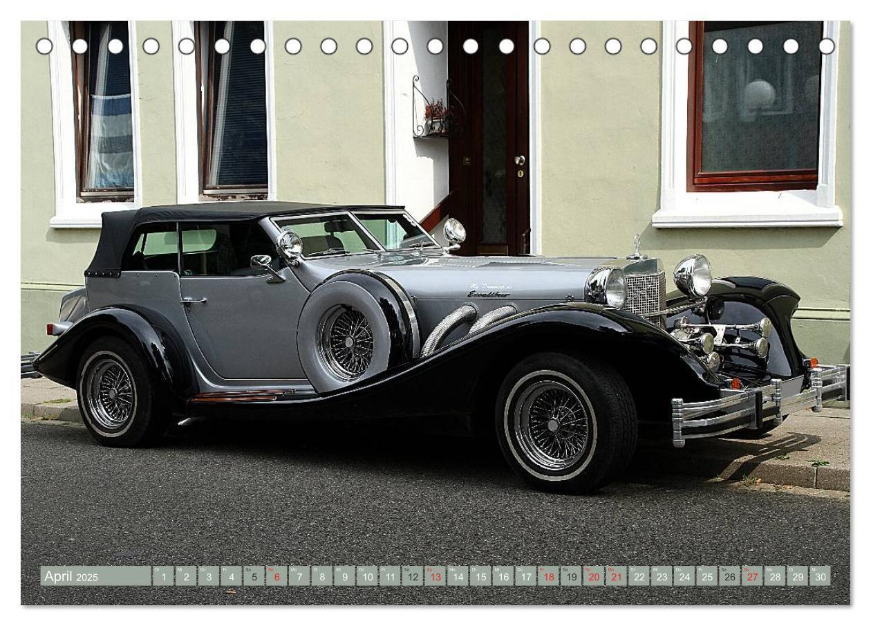 Bild: 9783435492626 | Oldtimer vergangenger Jahrzehnte (Tischkalender 2025 DIN A5 quer),...