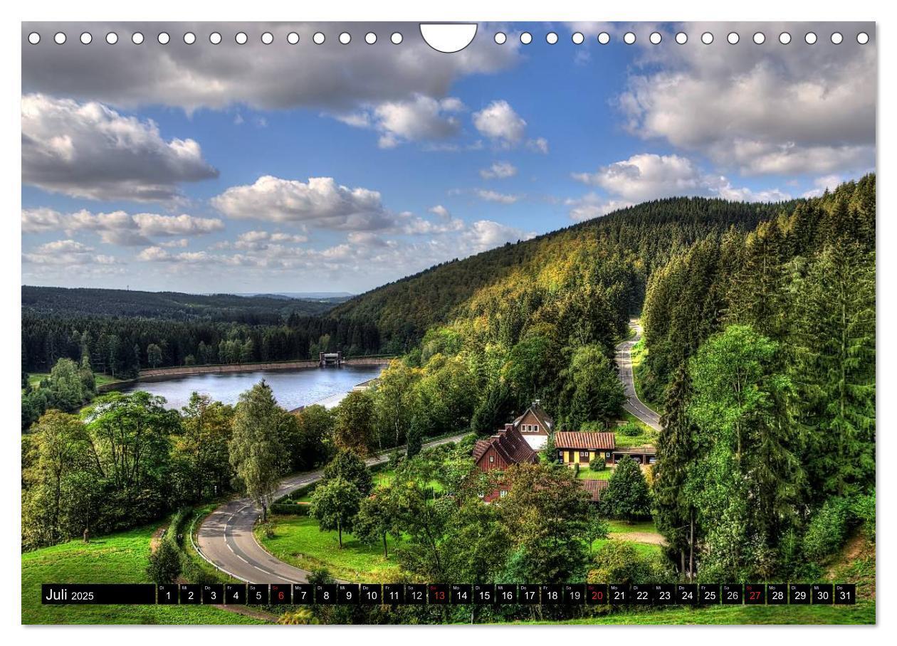 Bild: 9783435789979 | Harz Landschaften (Wandkalender 2025 DIN A4 quer), CALVENDO...