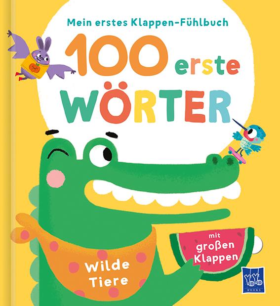 Cover: 9789464549409 | Mein erstes Klappen-Fühlbuch - 100 erste Wörter - Wilde Tiere | Buch