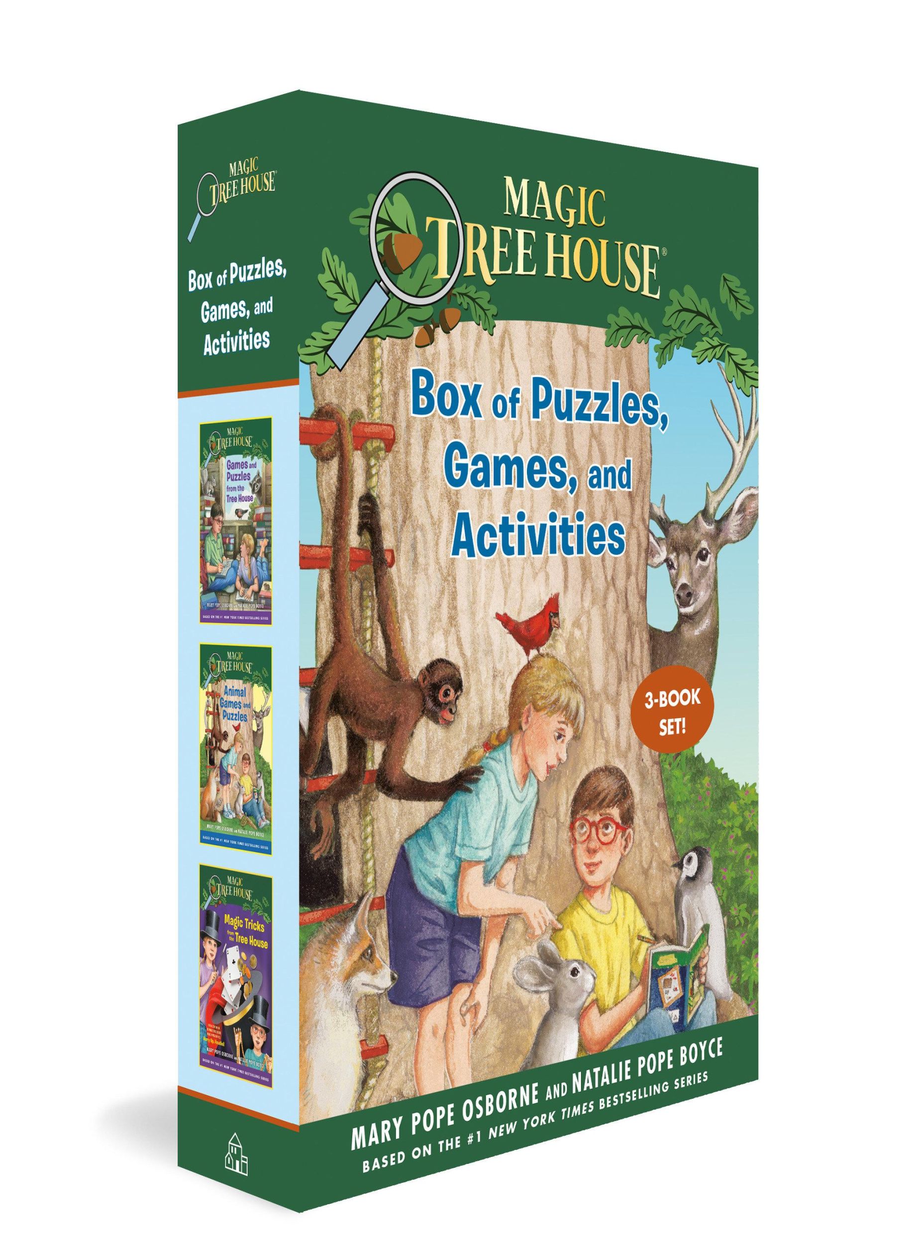 Cover: 9780593373118 | Magic Tree House Box of Puzzles, Games, and Activities (3 Book Set)