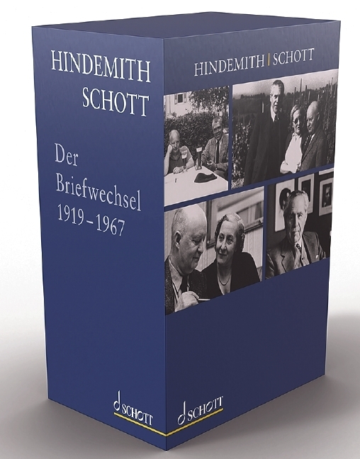 Cover: 9783795719166 | Hindemith - Schott. Der Briefwechsel | Schaal-Gotthardt (u. a.) | Buch