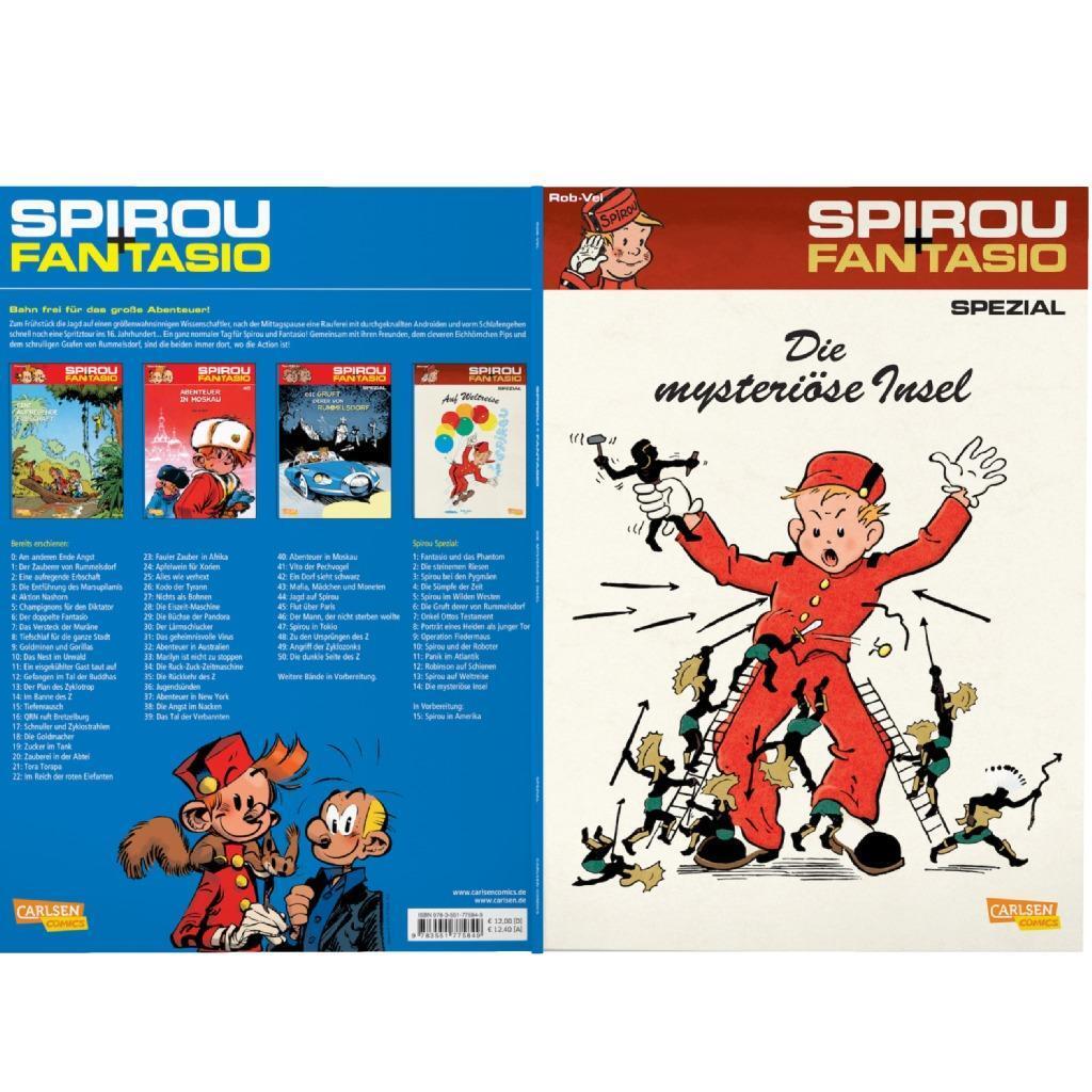 Bild: 9783551775849 | Spirou &amp; Fantasio Spezial 14: Die mysteriöse Insel | Rob-Vel | Buch