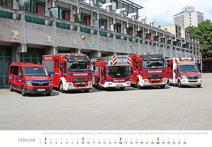 Bild: 9783966648165 | Feuerwehr Kalender 2025 Wandkalender | Hans-Joachim Profeld | Kalender