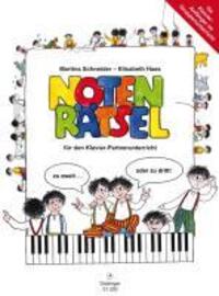 Cover: 9790012199885 | Notenrätsel für den Klavier-Partnerunterricht | zu zweit oder zu dritt