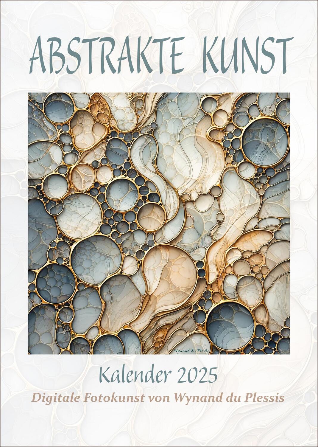 Cover: 9783947895588 | Abstrakte Kunst 2025 | Kalender | Deutsch | 2025 | WILD PHOTO SHOP