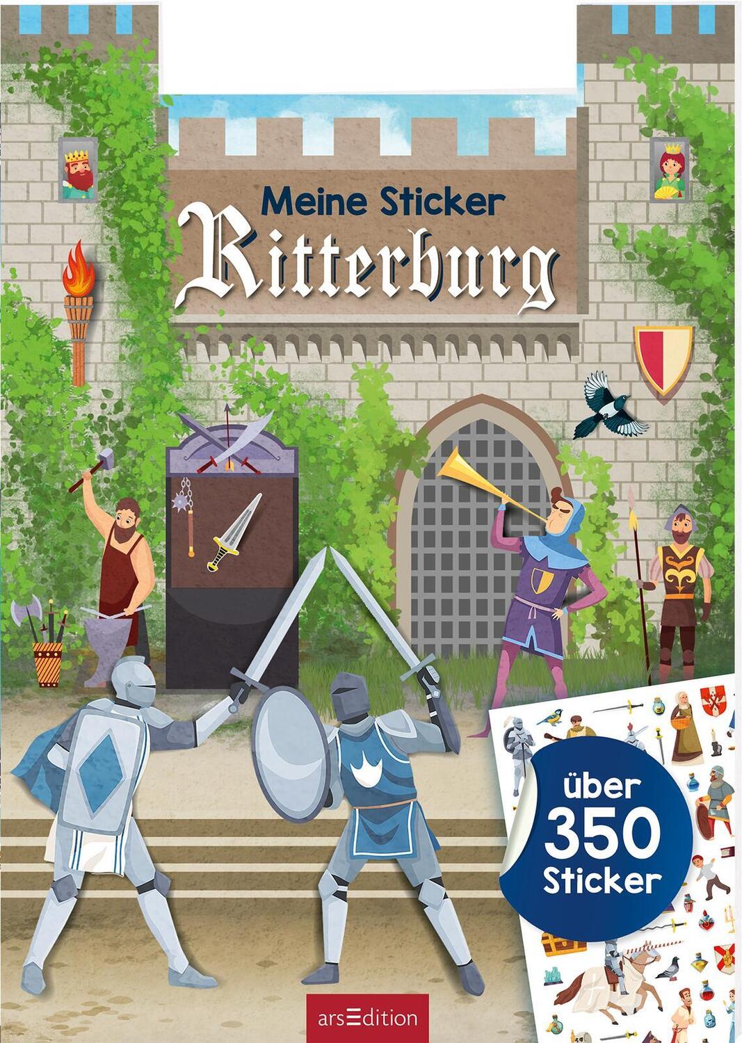 Cover: 9783845850030 | Meine Sticker-Ritterburg | Über 350 Sticker | Taschenbuch | 40 S.