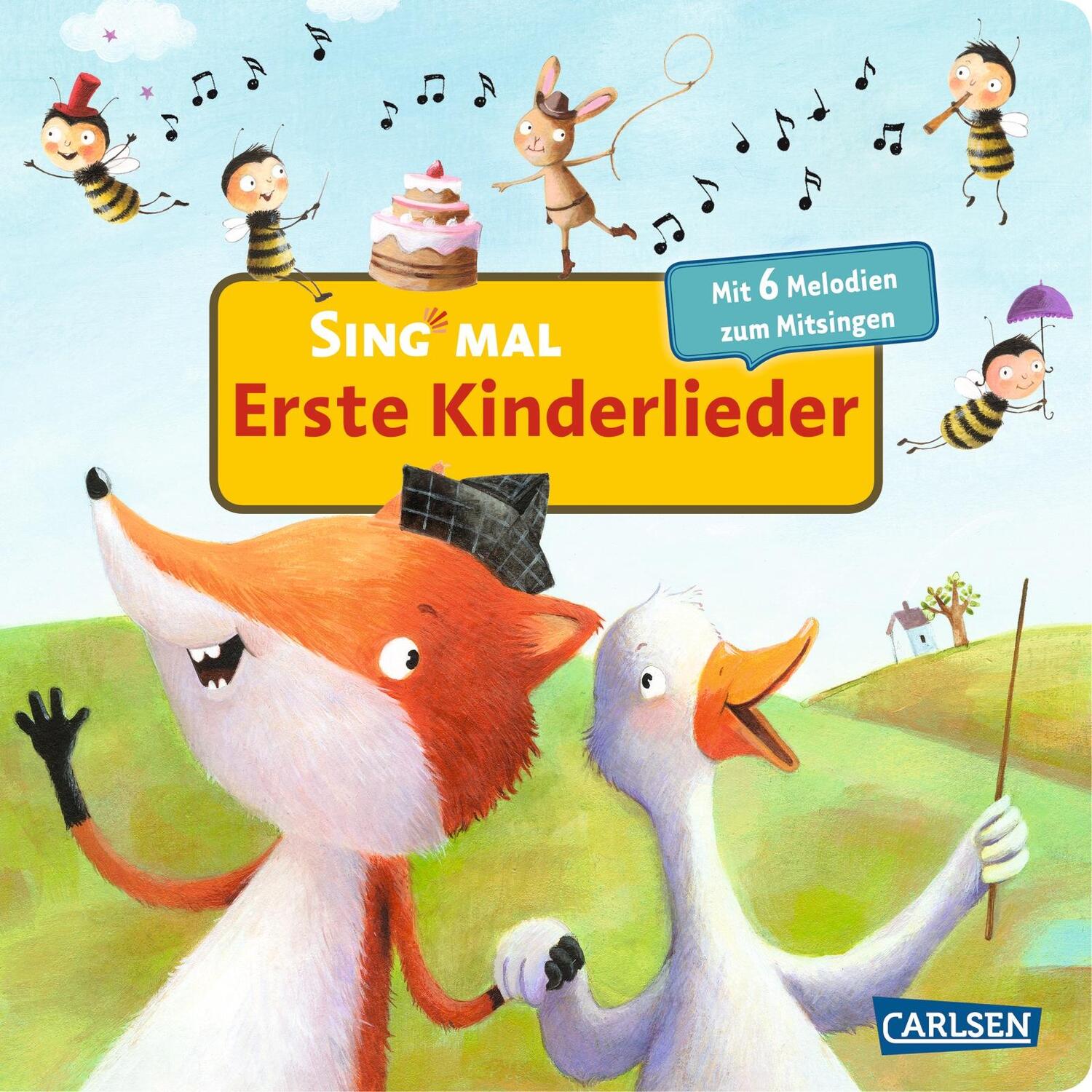 Cover: 9783551251435 | Erste Kinderlieder | Buch | Sing mal | Pappenbuch | 14 S. | Deutsch