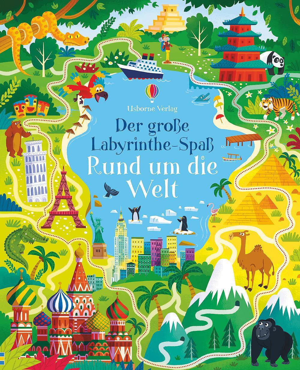 Cover: 9781782328506 | Der große Labyrinthe-Spaß: Rund um die Welt | Sam Smith | Taschenbuch