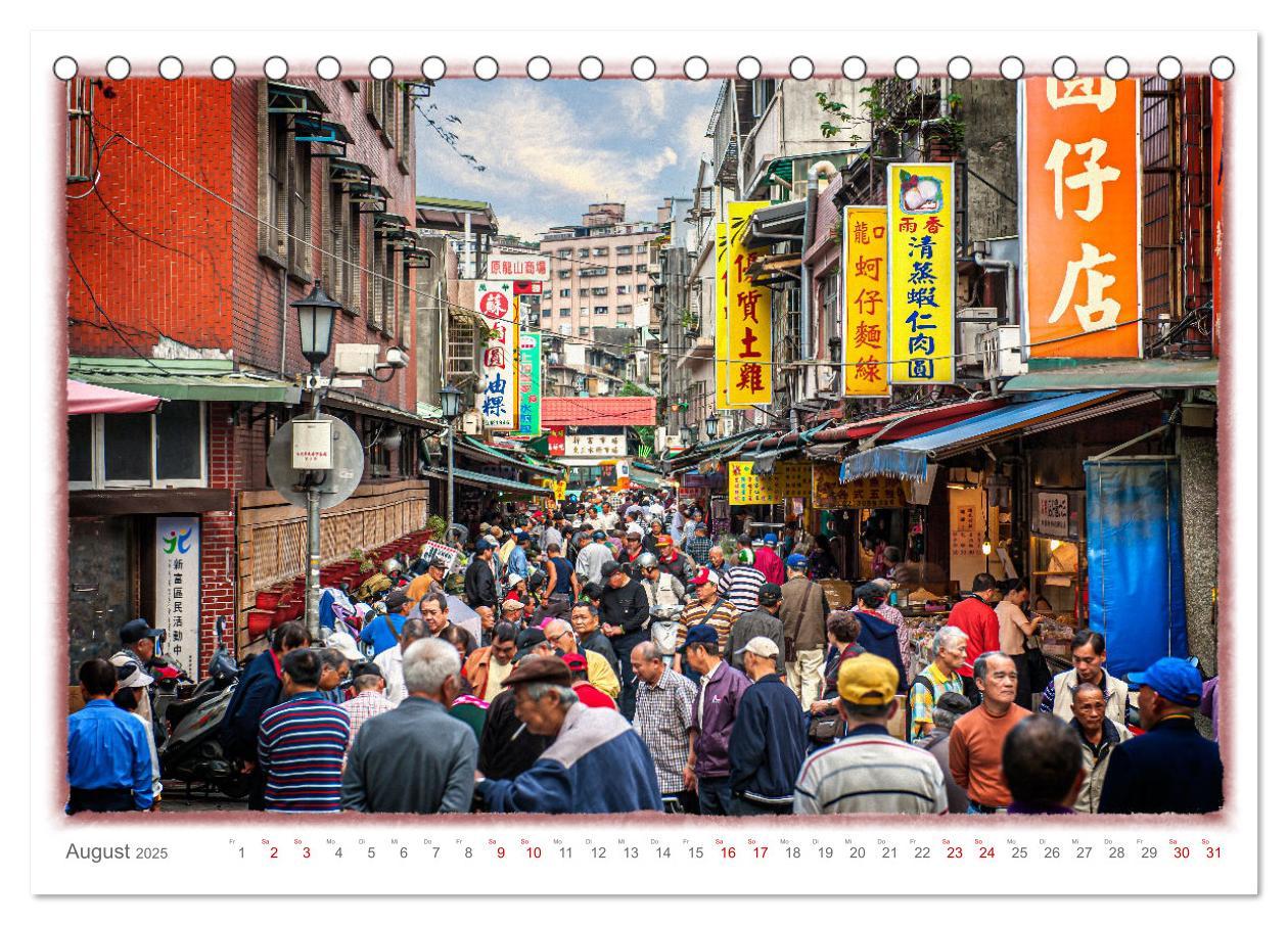 Bild: 9783383911590 | Taipeh, Hauptstadt von Taiwan (Tischkalender 2025 DIN A5 quer),...