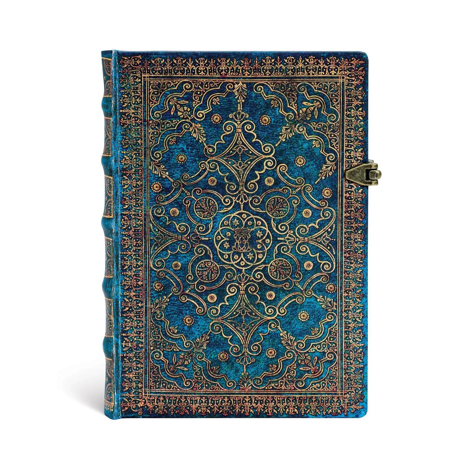 Cover: 9781439726808 | Paperblanks Azure Equinoxe Hardcover MIDI Lined Clasp Closure 240...