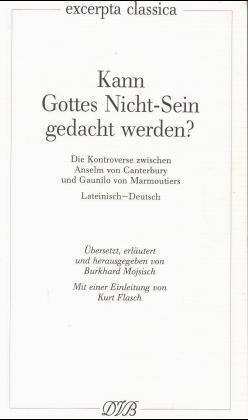 Cover: 9783871620195 | Kann Gottes Nicht-Sein gedacht werden? | Burkhard Mojsisch | Buch