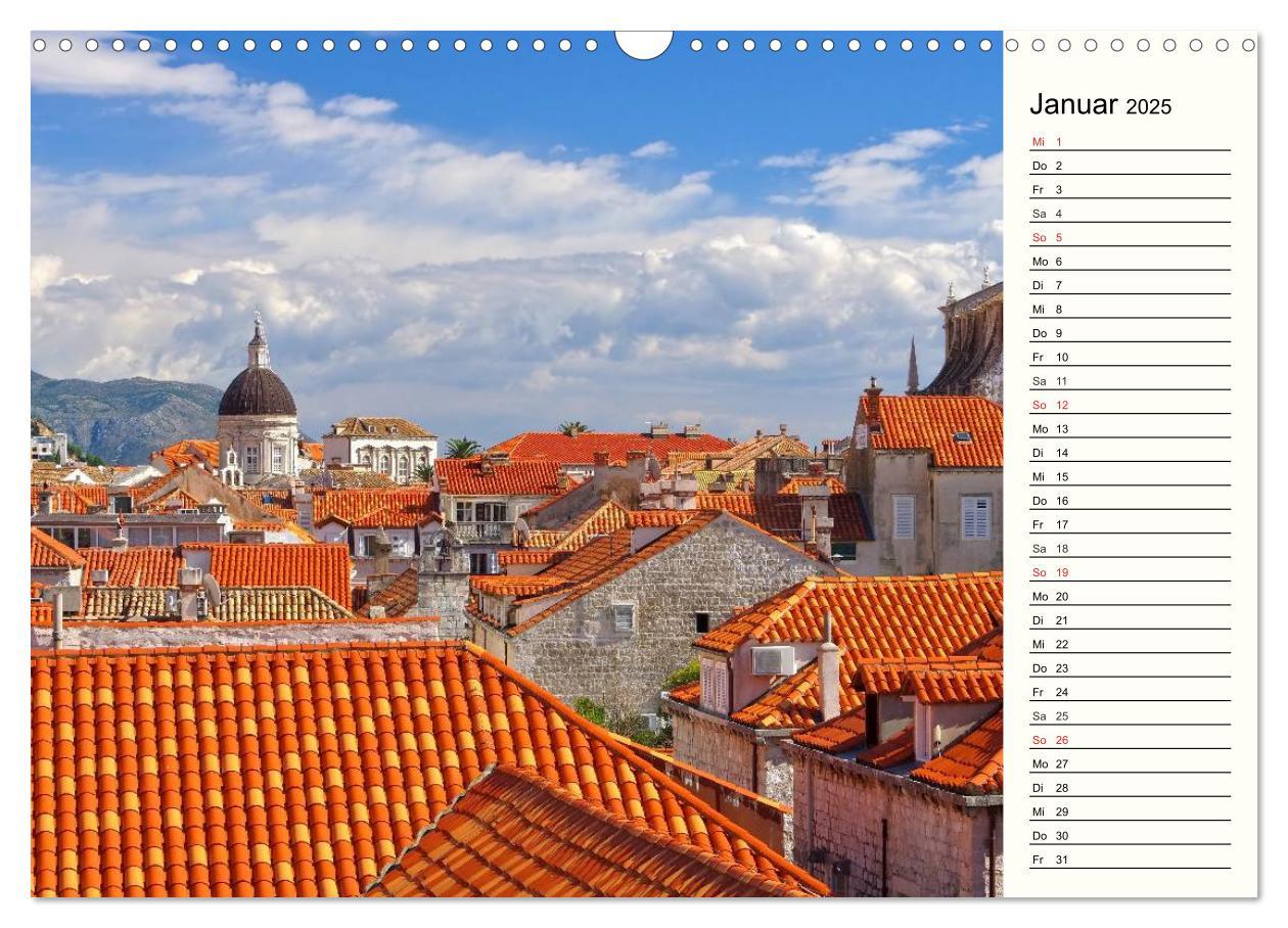 Bild: 9783435521784 | Dubrovnik - Perle der Adria (Wandkalender 2025 DIN A3 quer),...