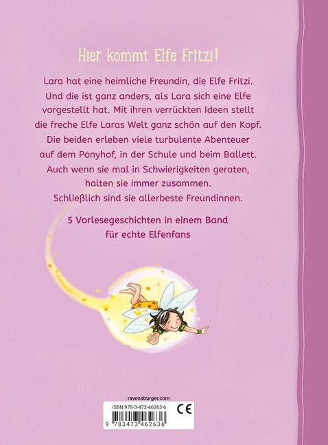 Bild: 9783473462636 | Lara und die freche Elfe | Zauberhafte Vorlesegeschichten | Anja Kiel