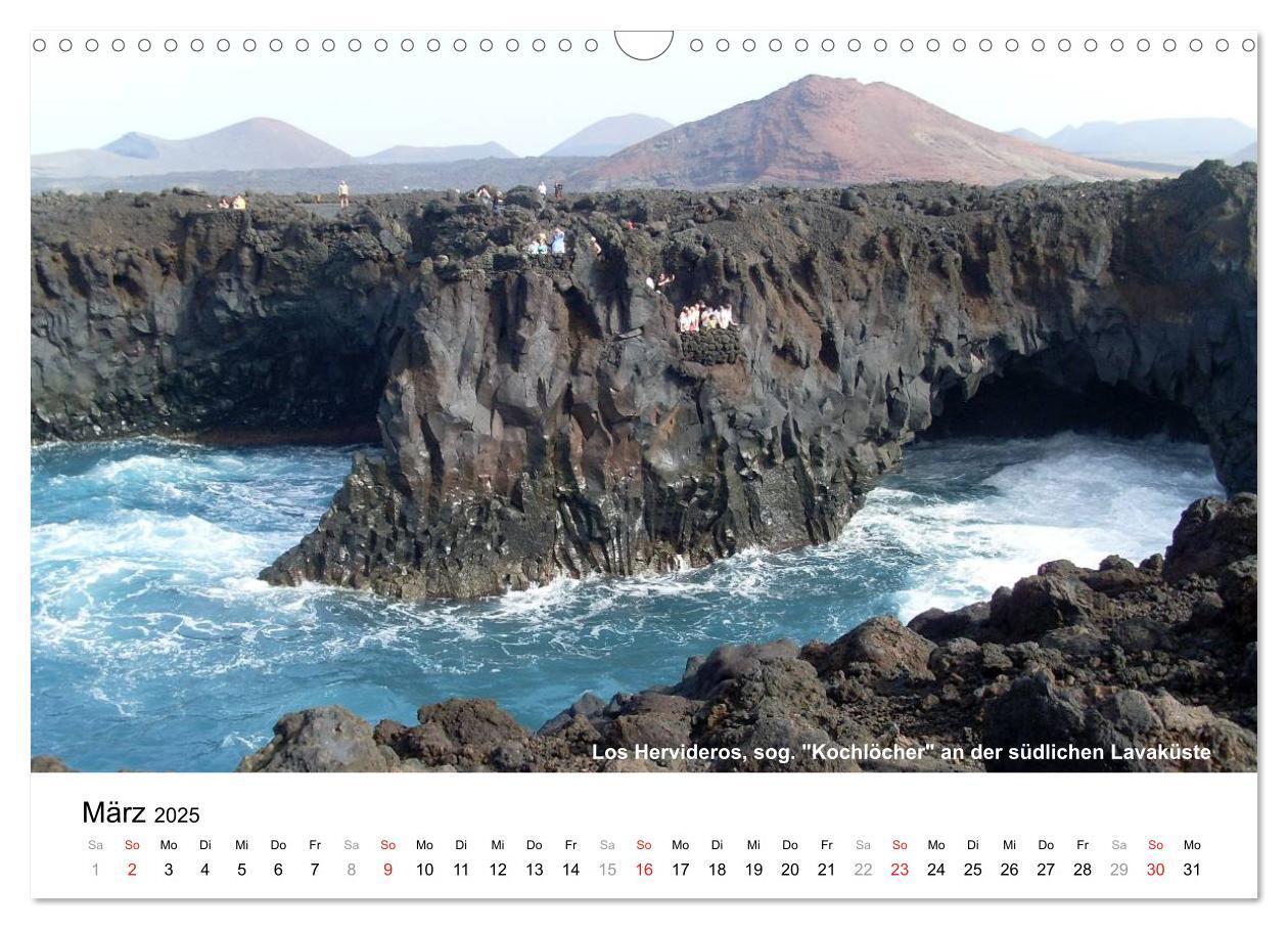 Bild: 9783435764938 | Die Canarischen Inseln - Lanzarote (Wandkalender 2025 DIN A3 quer),...