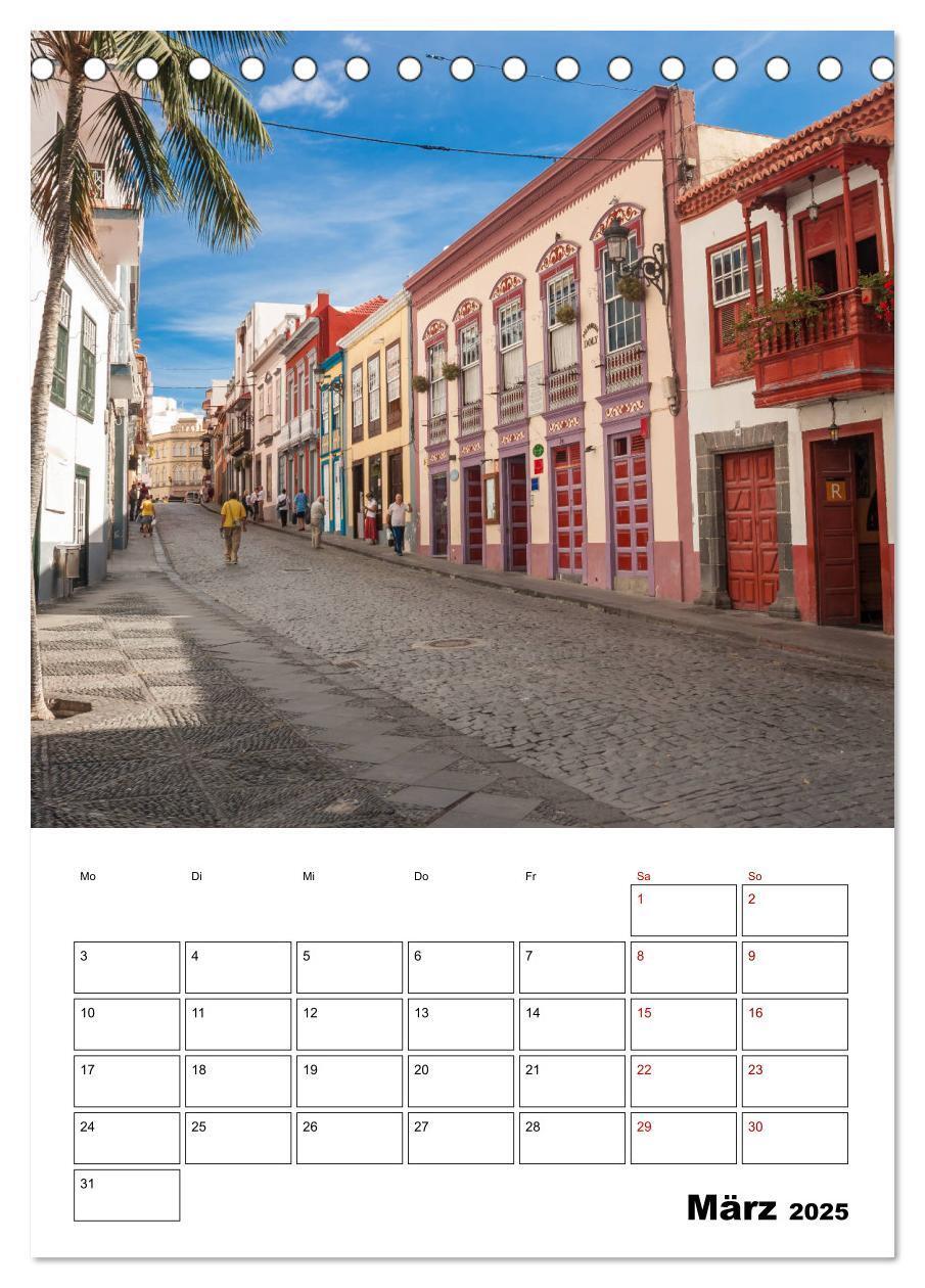 Bild: 9783435980192 | Wanderparadies La Palma (Tischkalender 2025 DIN A5 hoch), CALVENDO...