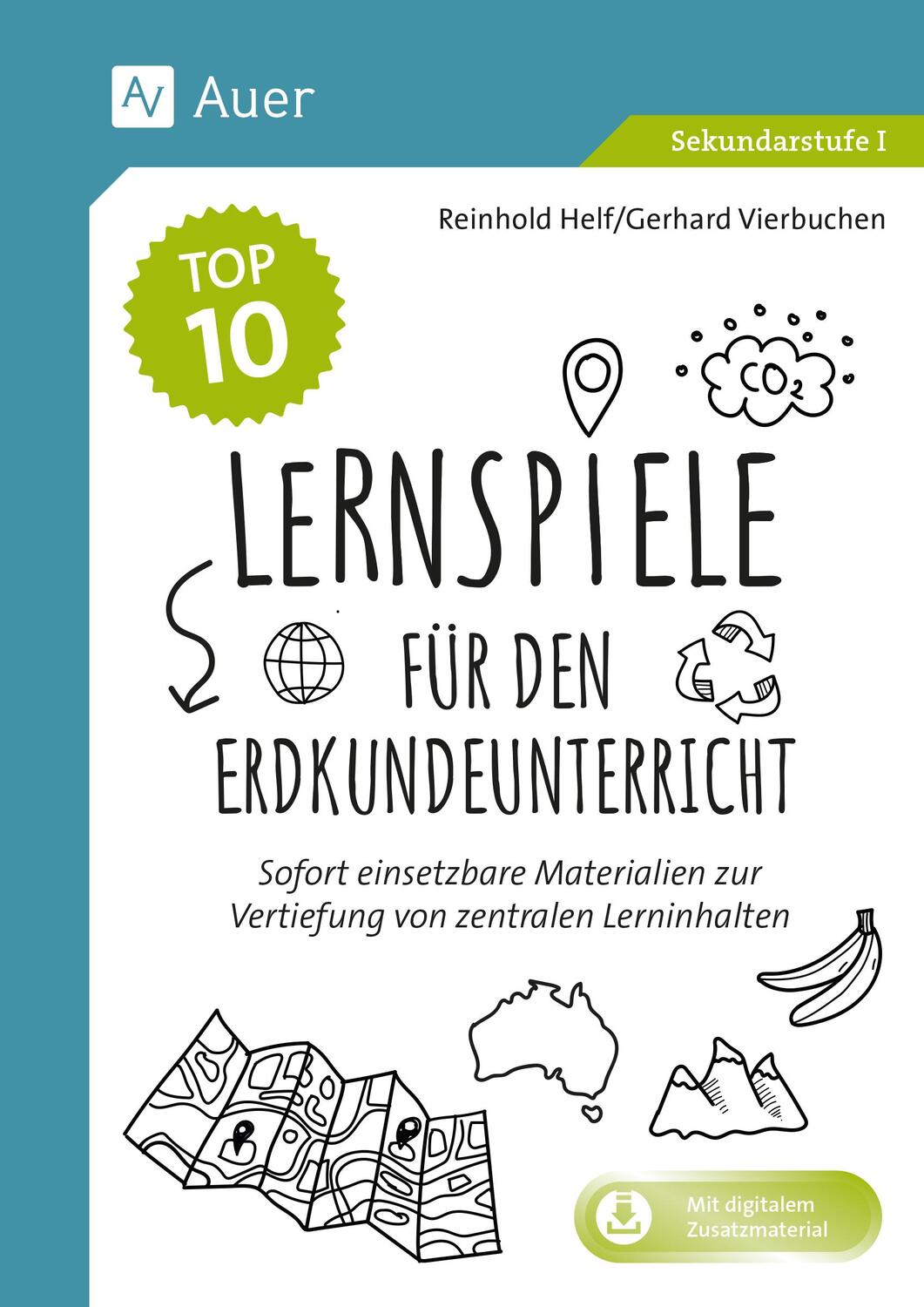 Cover: 9783403087038 | Die Top 10 Lernspiele für den Erdkundeunterricht | Helf (u. a.) | 2023