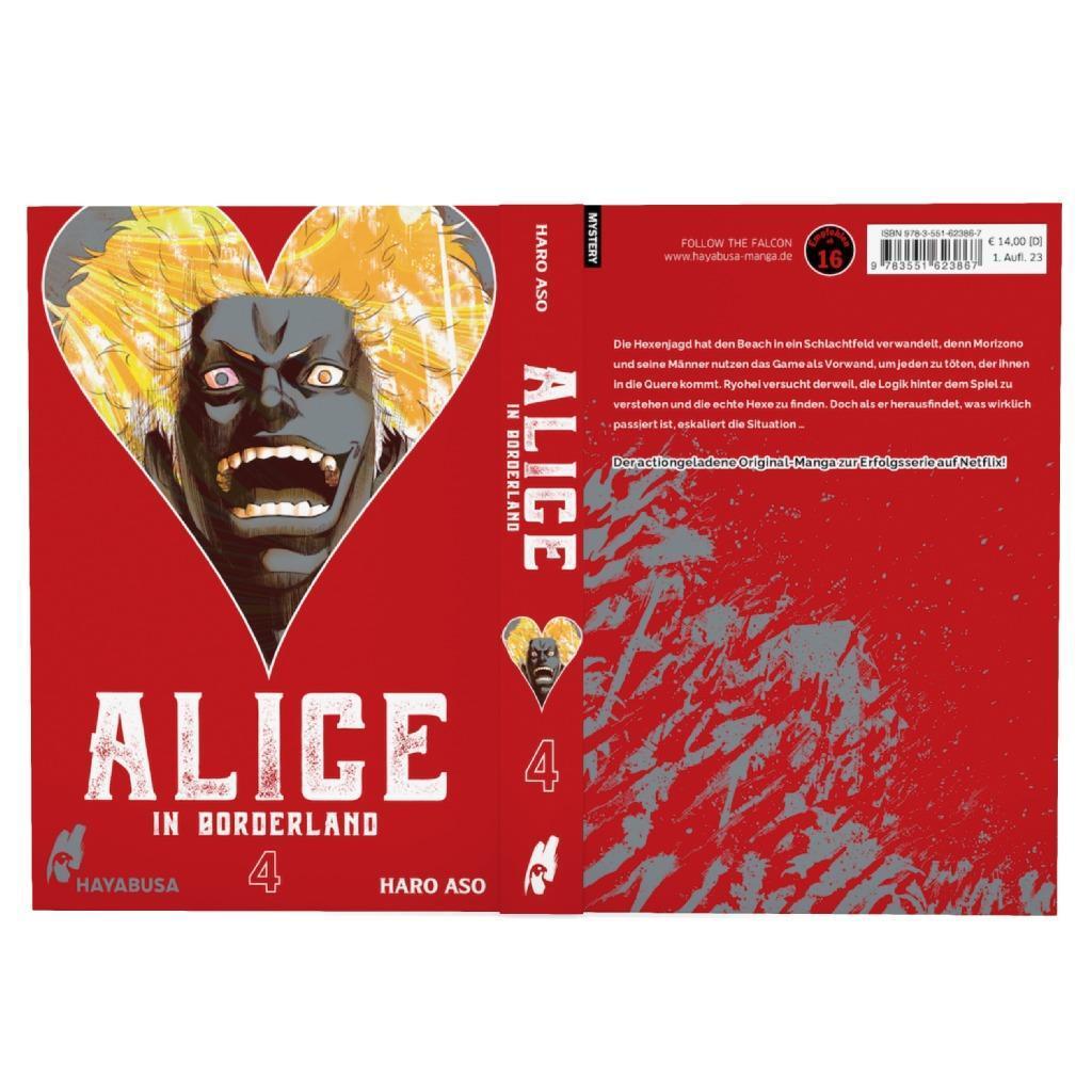 Bild: 9783551623867 | Alice in Borderland: Doppelband-Edition 4 | Haro Aso | Taschenbuch