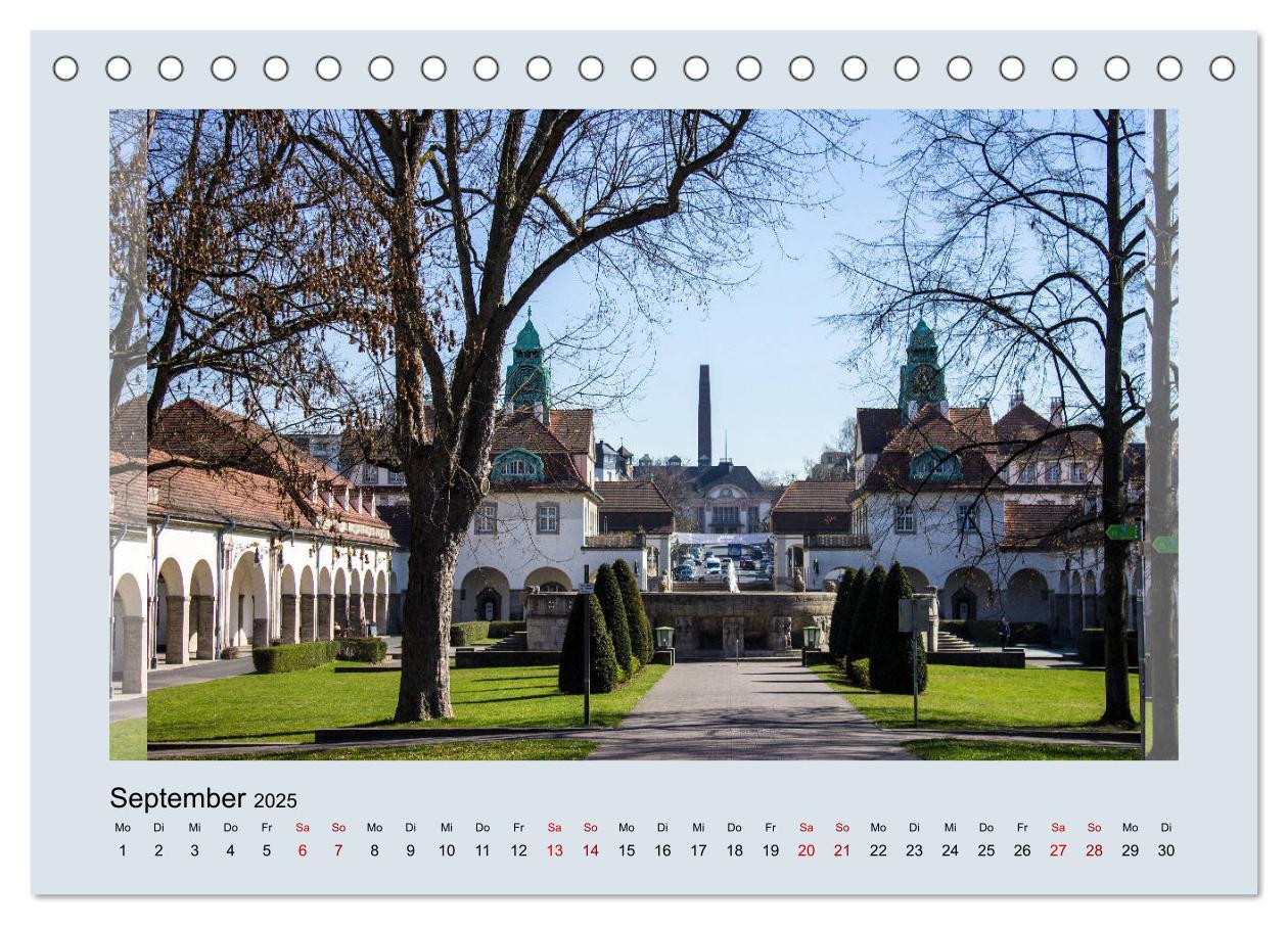 Bild: 9783435375646 | Ein Besuch in Bad Nauheim (Tischkalender 2025 DIN A5 quer),...