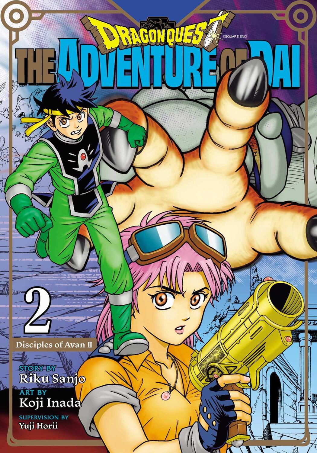 Cover: 9781974729692 | Dragon Quest: The Adventure of Dai, Vol. 2 | Disciples of Avan | Sanjo