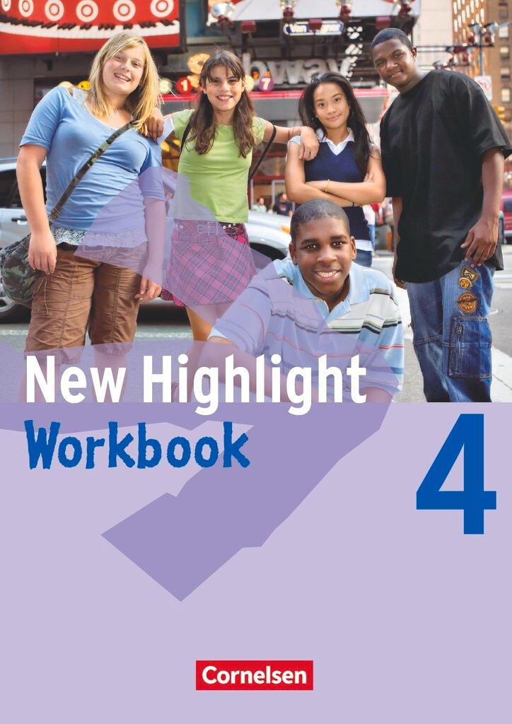 Cover: 9783464344651 | New Highlight 4: 8. Schuljahr. Workbook | Gwen Berwick | Taschenbuch