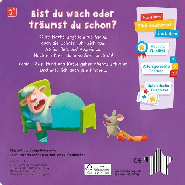 Bild: 9783473417421 | Schlafen gehen | Kathrin Lena Orso (u. a.) | Buch | 24 S. | Deutsch