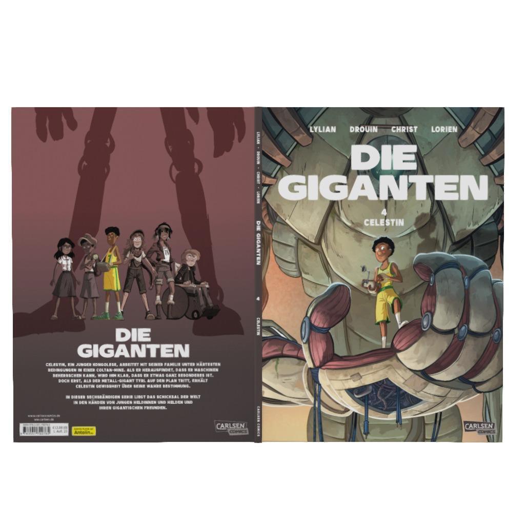 Bild: 9783551792785 | Die Giganten 4: Celestin | Comic für Kinder ab 9 Jahren | Lylian