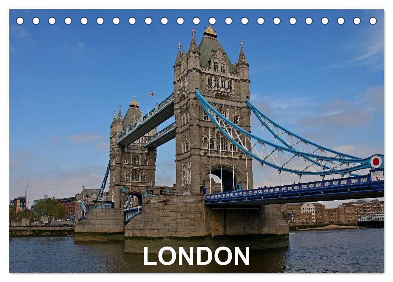 Cover: 9783435592395 | London (Tischkalender 2025 DIN A5 quer), CALVENDO Monatskalender