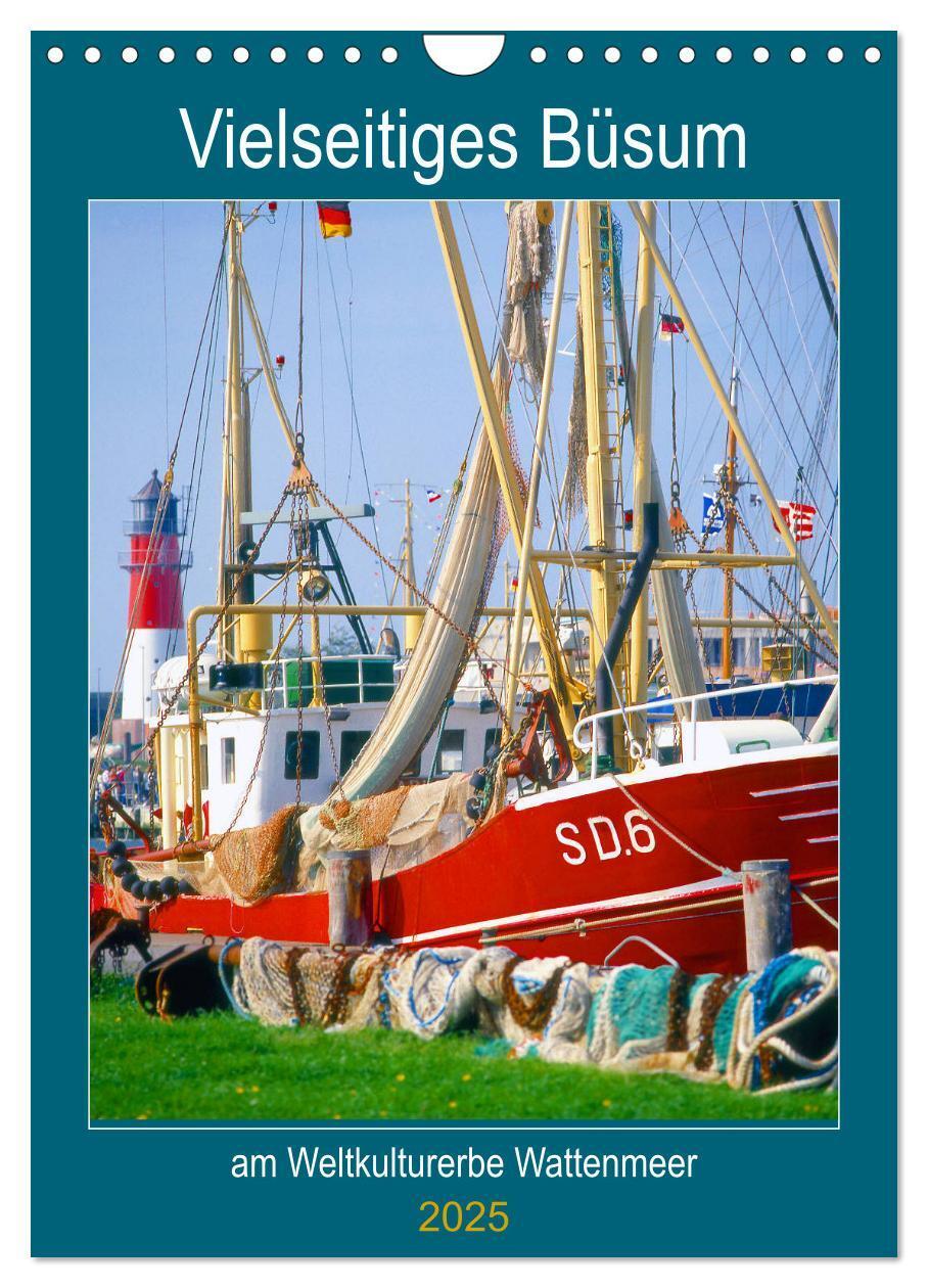 Cover: 9783435976621 | Vielseitiges Büsum (Wandkalender 2025 DIN A4 hoch), CALVENDO...