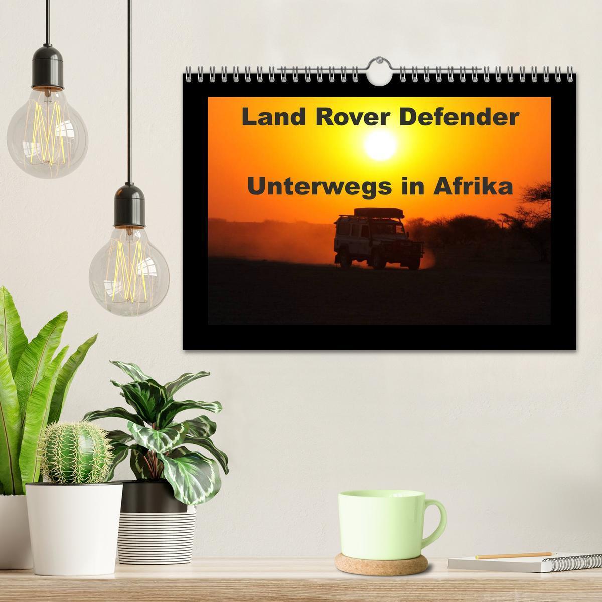 Bild: 9783435754014 | Land Rover Defender - Unterwegs in Afrika (Wandkalender 2025 DIN A4...