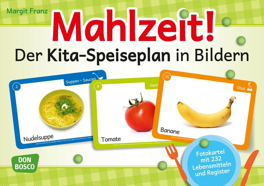 Cover: 4260179513565 | Mahlzeit! Der Kita-Speiseplan in Bildern | Margit Franz | Bundle