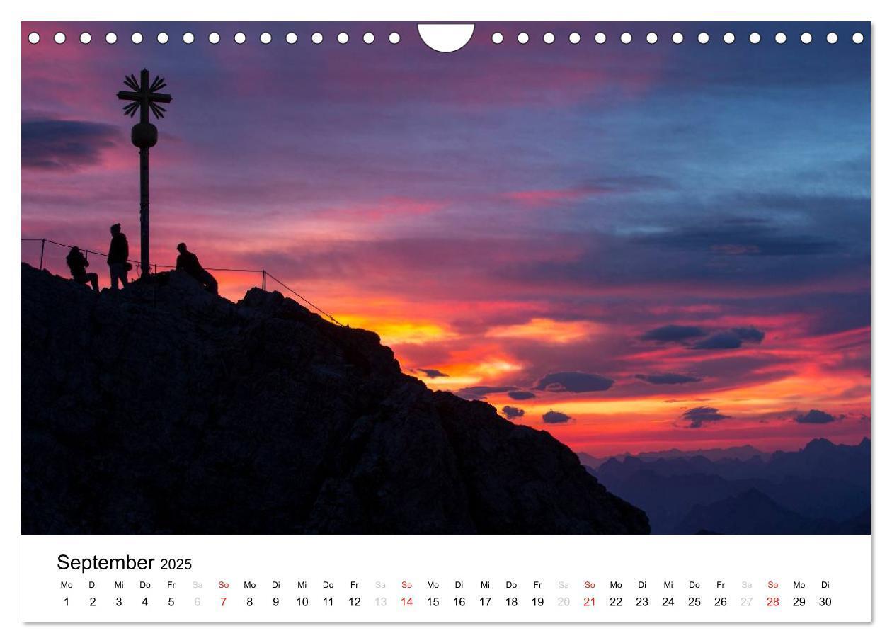 Bild: 9783435591466 | Zugspitz-Impressionen (Wandkalender 2025 DIN A4 quer), CALVENDO...