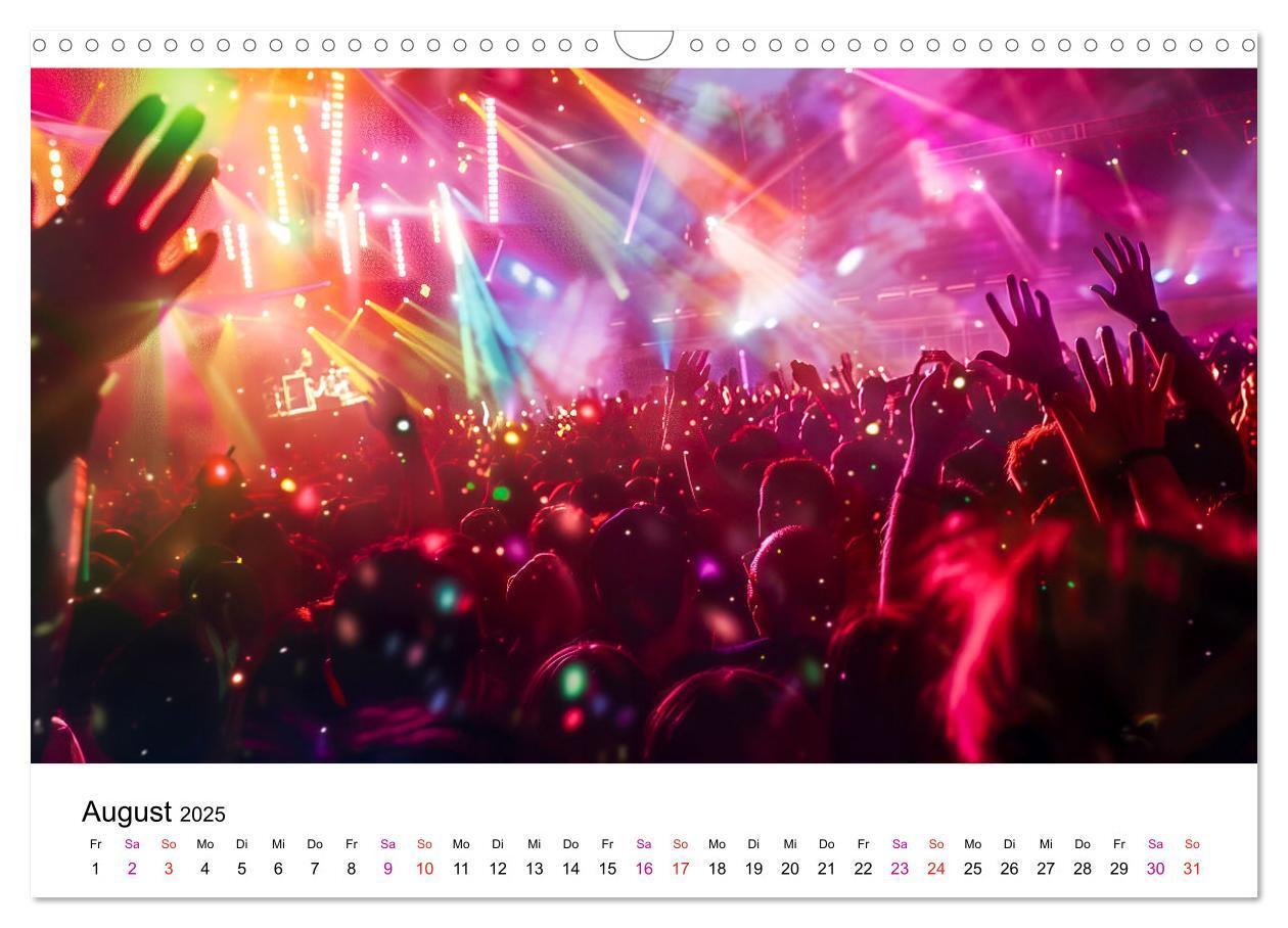 Bild: 9783457171479 | Festival Time (Wandkalender 2025 DIN A3 quer), CALVENDO Monatskalender