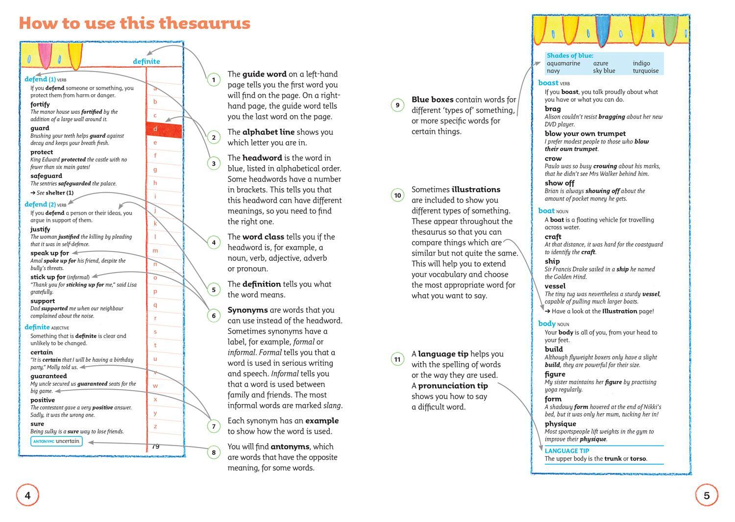 Bild: 9780008271183 | Children's Thesaurus | Illustrated Thesaurus for Ages 7+ | Buch | 2018